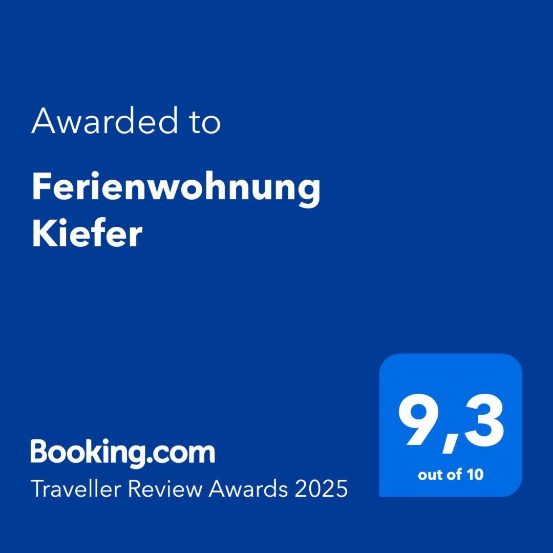 Ferienwohnung Kiefer Michelbach an Der Bilz Exterior photo